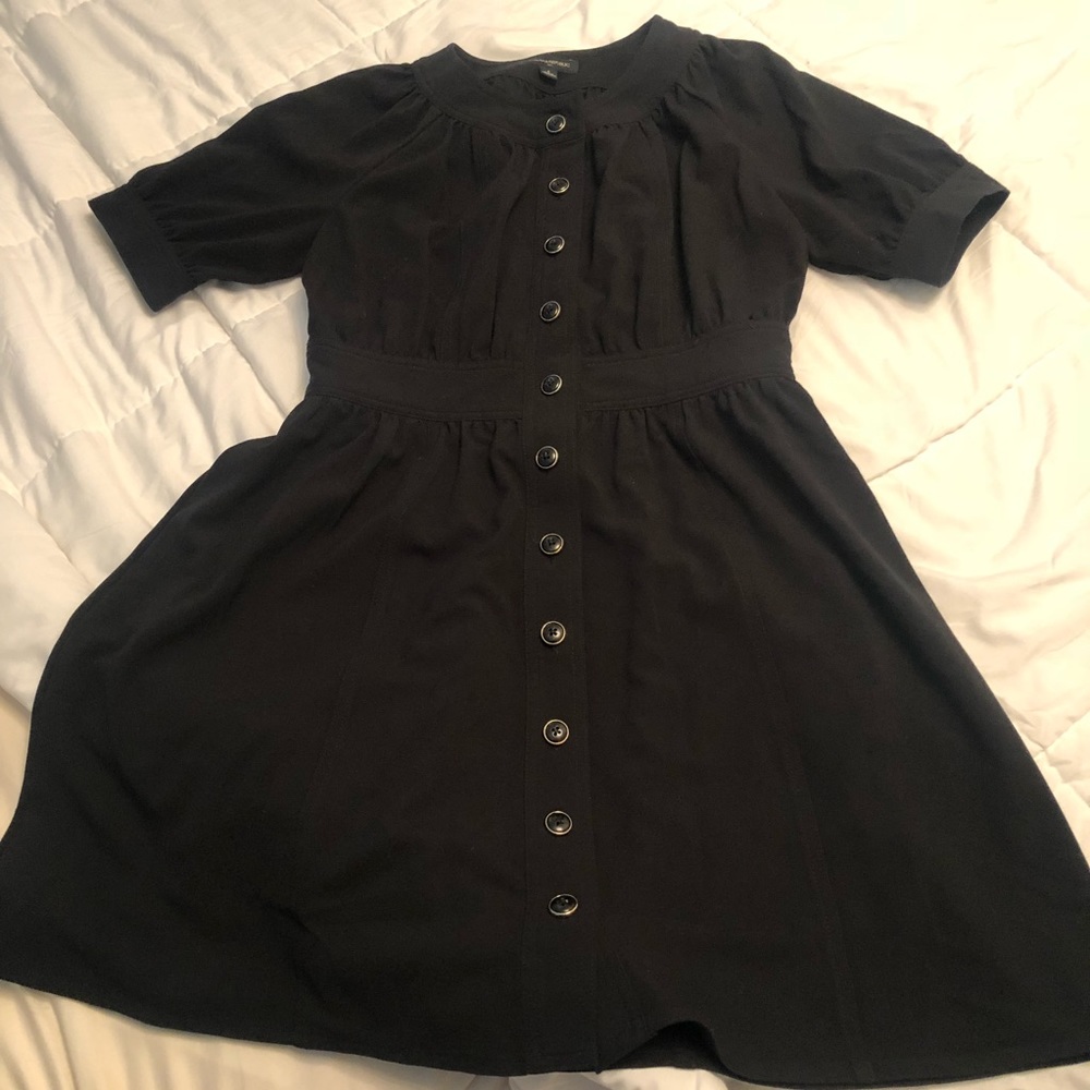 button down banana republic dress with pockets